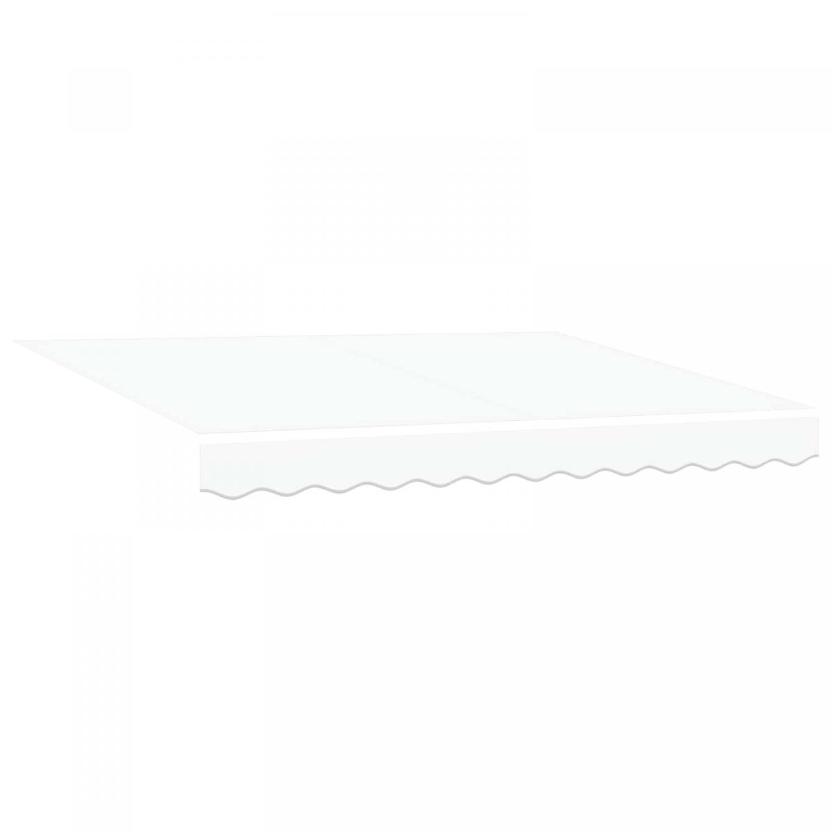 Armazón de toldo manual con LEDs Borgoña y Blanco 3,5 x 2,5 m