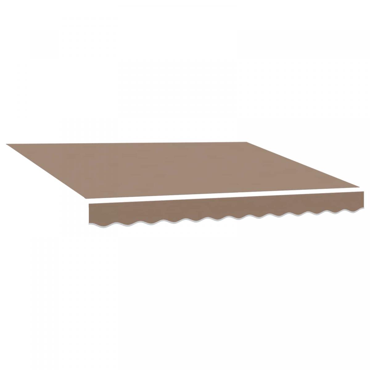 Toldo retráctil de tela