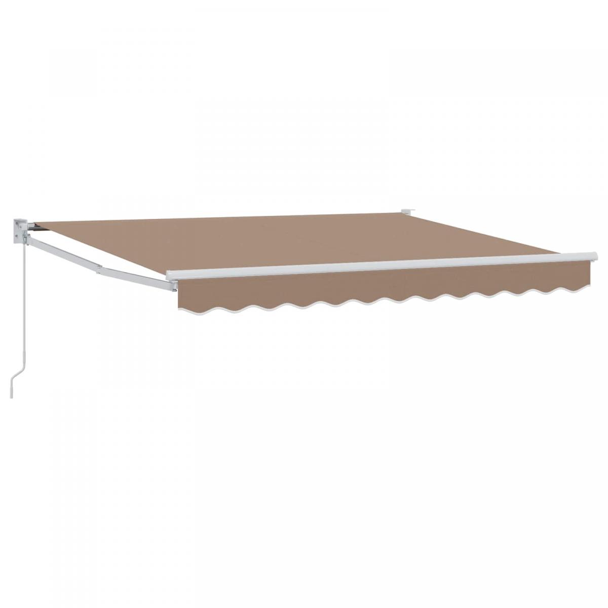 Toldo retráctil 100% Poliéster y Aluminio