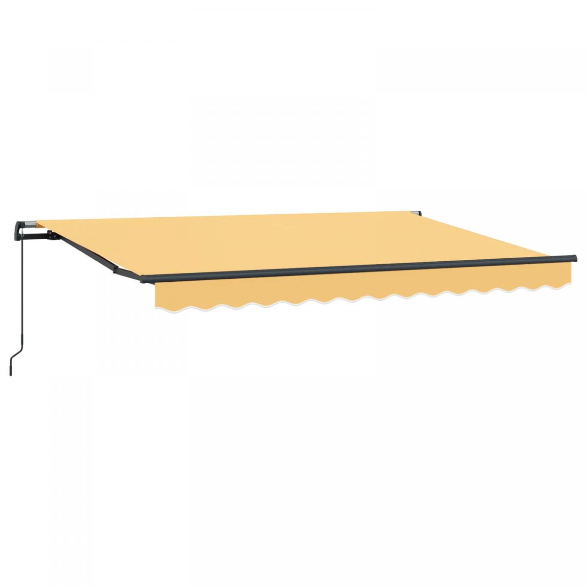 Toldo retráctil Arena 400 x 300 cm Poliéster y Aluminio