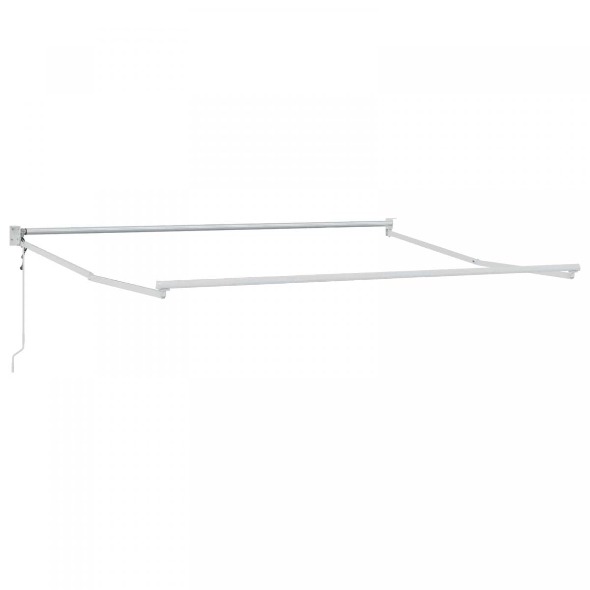 Toldo retráctil Gris Claro 300 x 250 x 165 cm Poliéster y metal