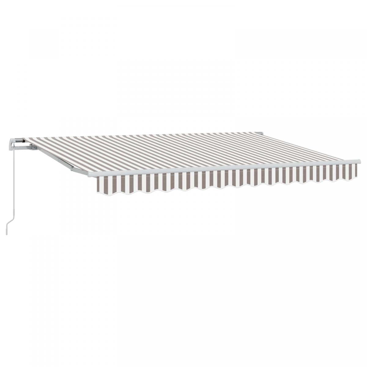 Toldo retráctil Amarillo y Naranja 300 x 250 x 165 cm