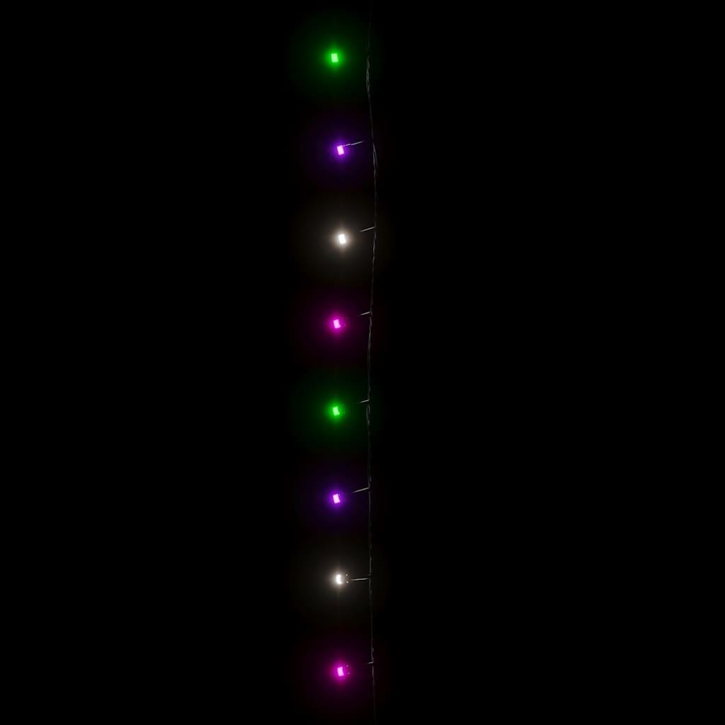 Tira de luces con 400 LEDs PVC colores pastel 40 m
