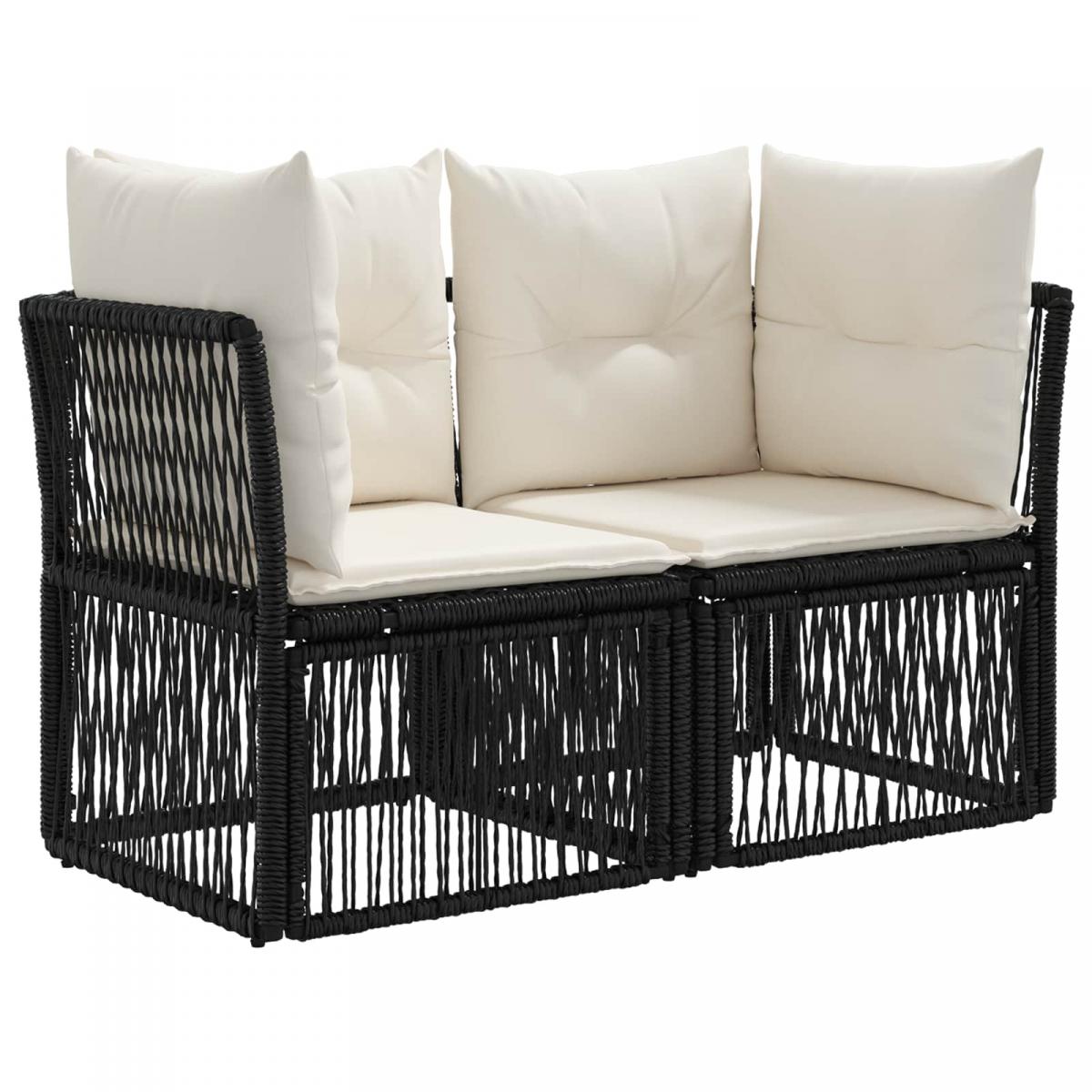 Conjunto de sofás de jardín 13 uds