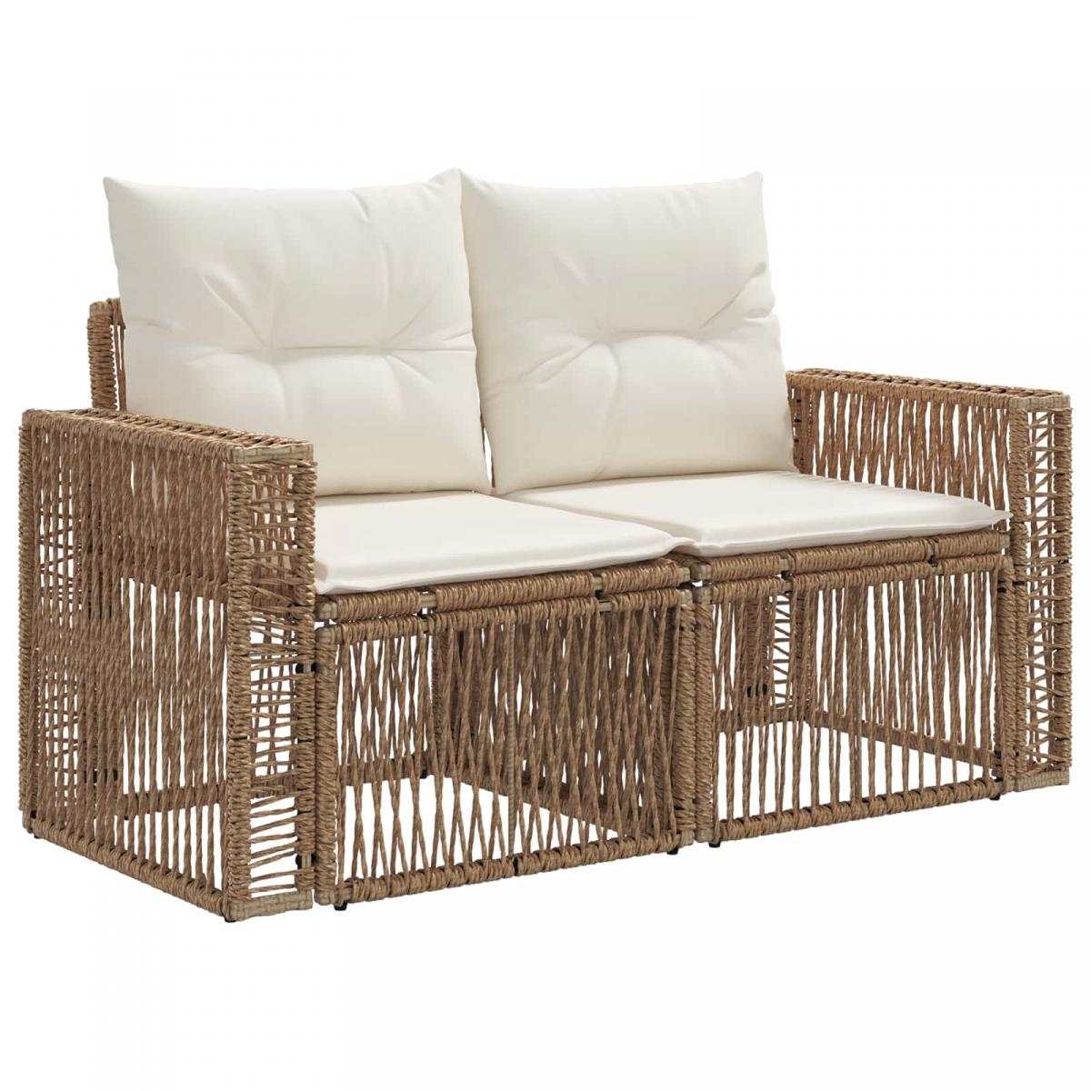 Conjunto de sofás de jardín 13 uds
