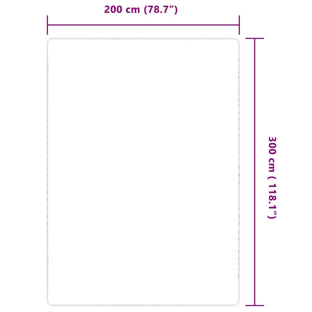 Alfombra de yute con reverso de latex color natural 160x230 cm