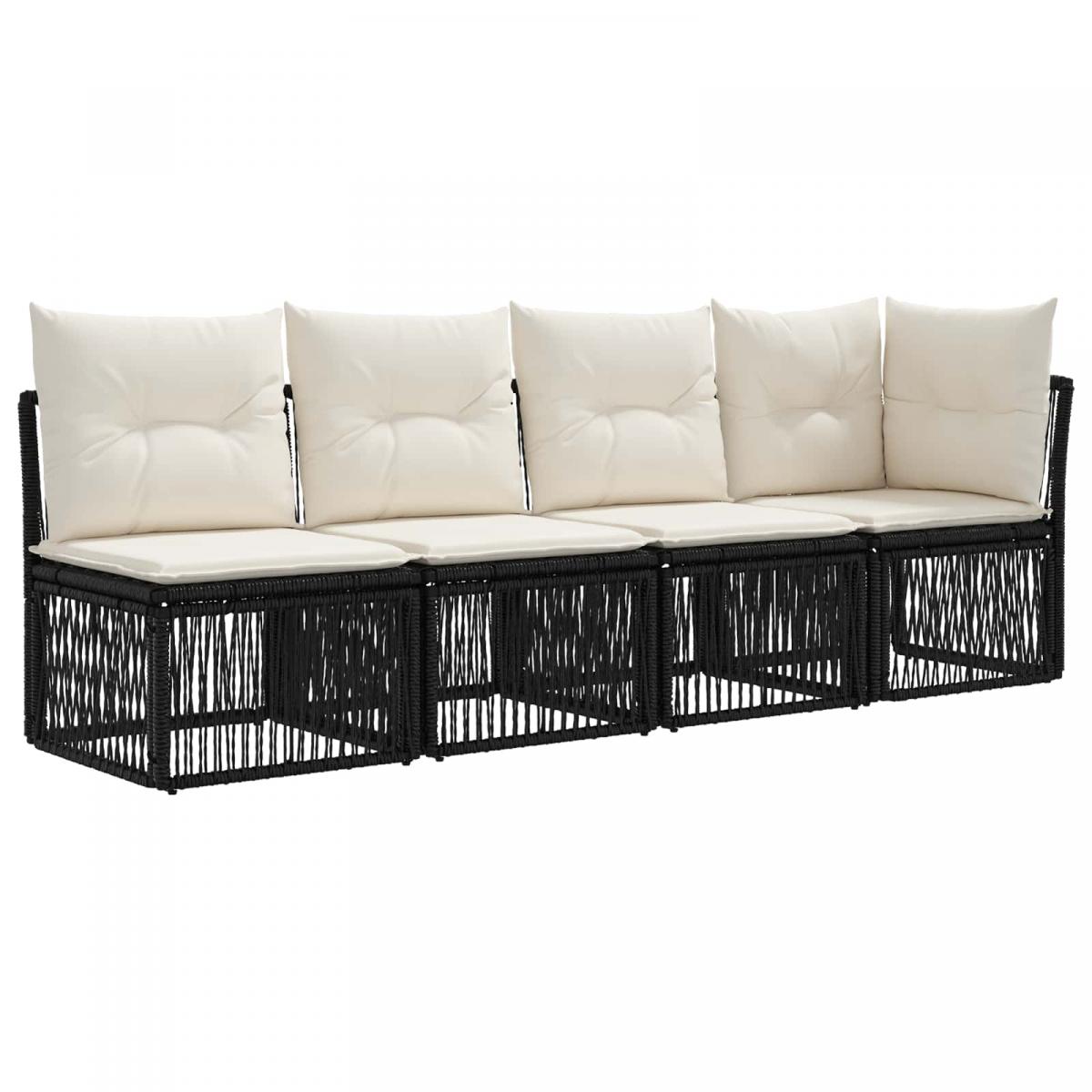 Conjunto de sofás de jardín 11 uds. 11 plaza