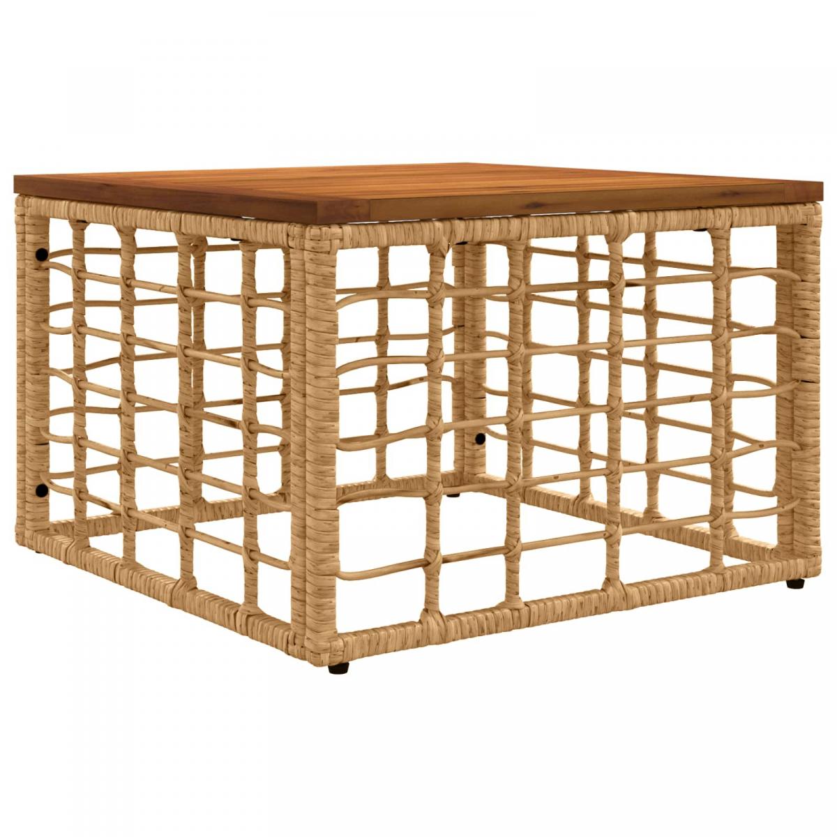 Conjunto de sofás de exterior 13 uds. 12 plaza Natural y Crema