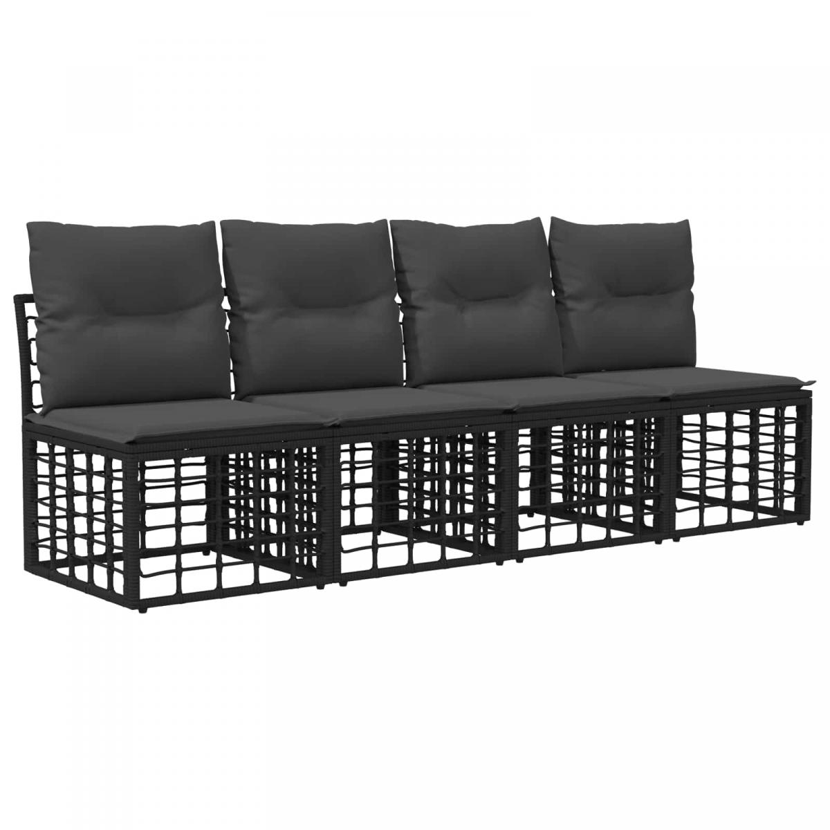Conjunto de sofás de exterior 13 uds. 13 plaza