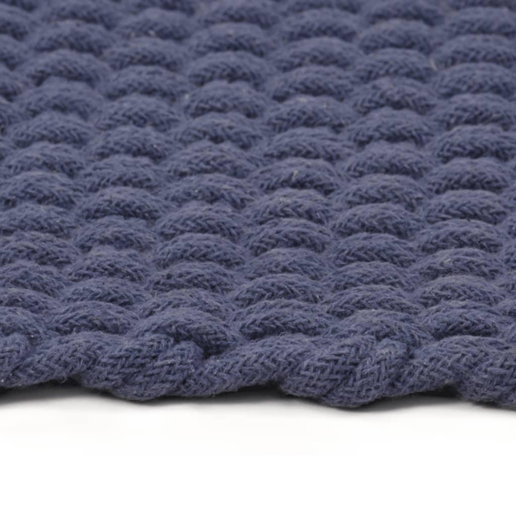 Alfombra rectangular algodón