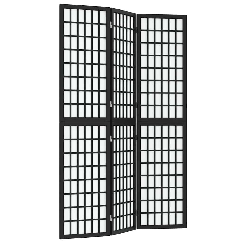 Biombo plegable con 3 paneles estilo japonés 120x170 cm