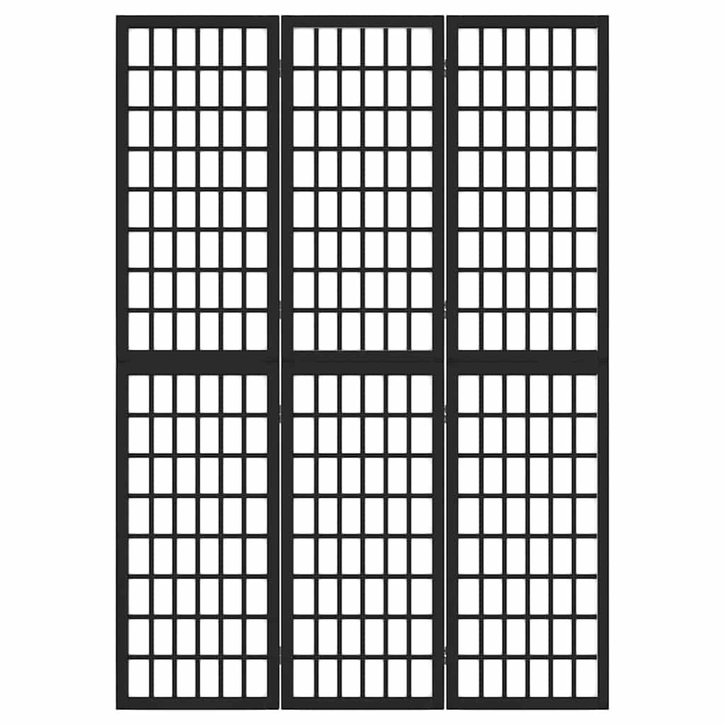 Biombo plegable con 3 paneles estilo japonés 120x170 cm