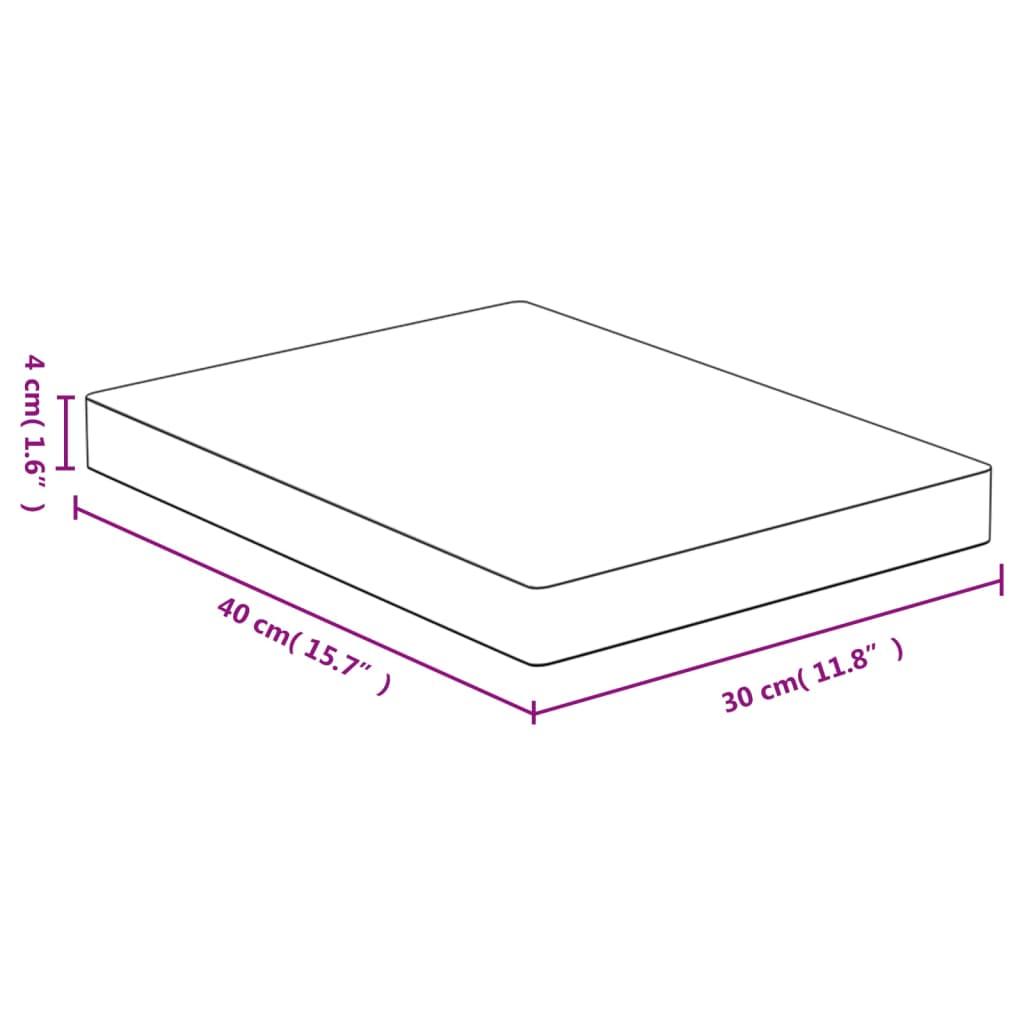 Tabla de cortar de bambú 30x20x1,5 cm