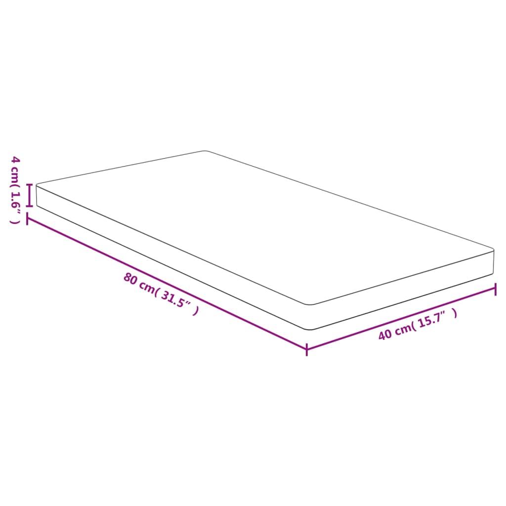 Tabla de cortar de bambú 40x30x1,5 cm