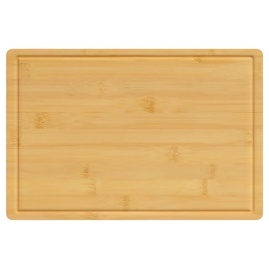 Tabla de cortar de bambú 30x20x1,5 cm