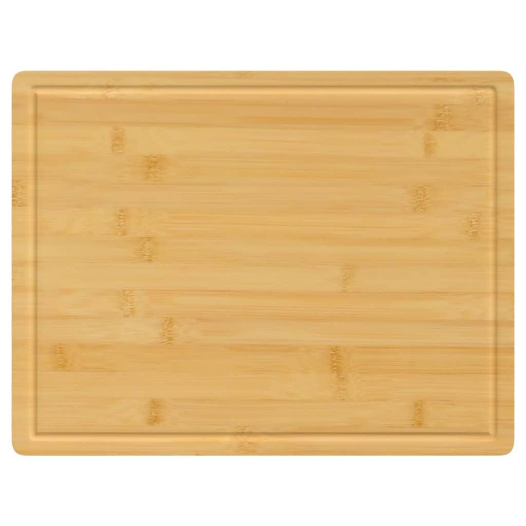 Tabla de cortar de bambú 40x30x1,5 cm