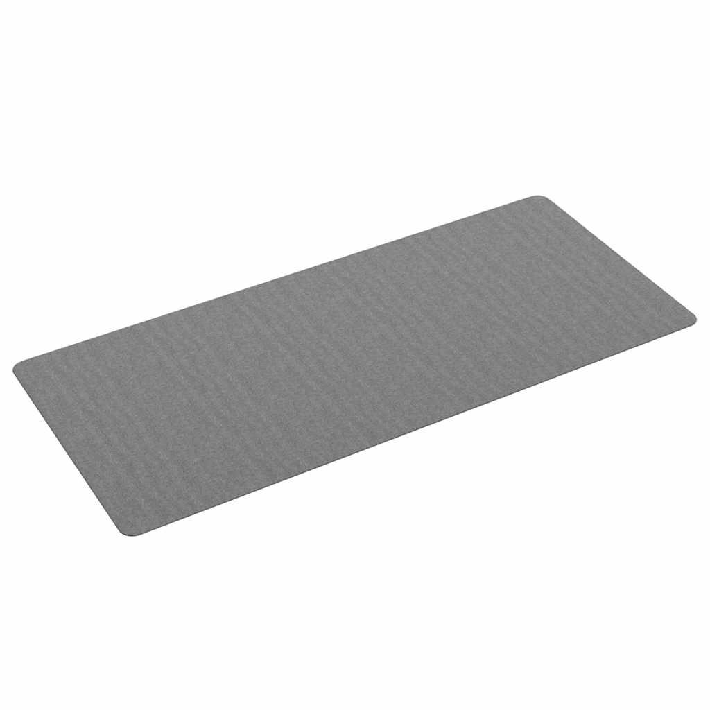 Alfombra de pasillo gris antracita 100x180 cm