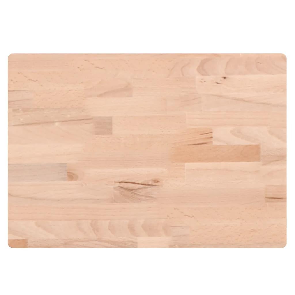 Tabla de cortar madera maciza de haya 40x30x4 cm