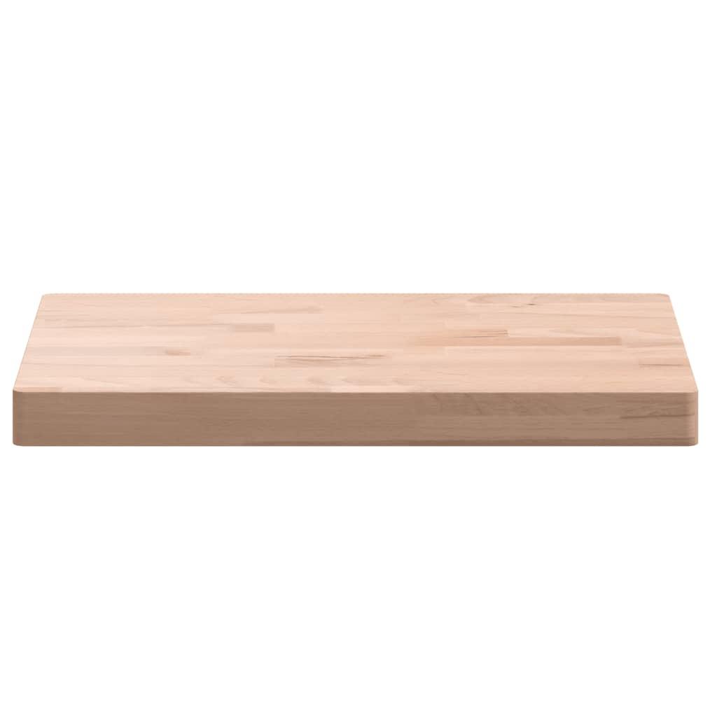 Tabla de cortar madera maciza de haya 40x30x4 cm