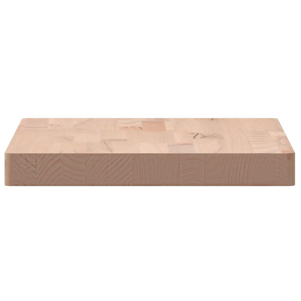 Tabla de cortar madera maciza de haya 40x30x4 cm