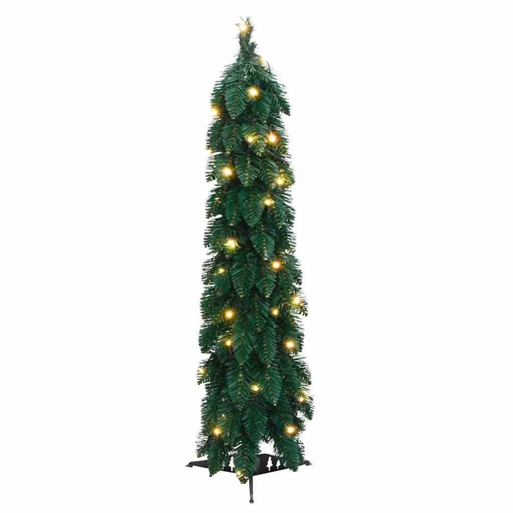 Árbol de Navidad artificial iluminado con 45 LEDs 90 cm