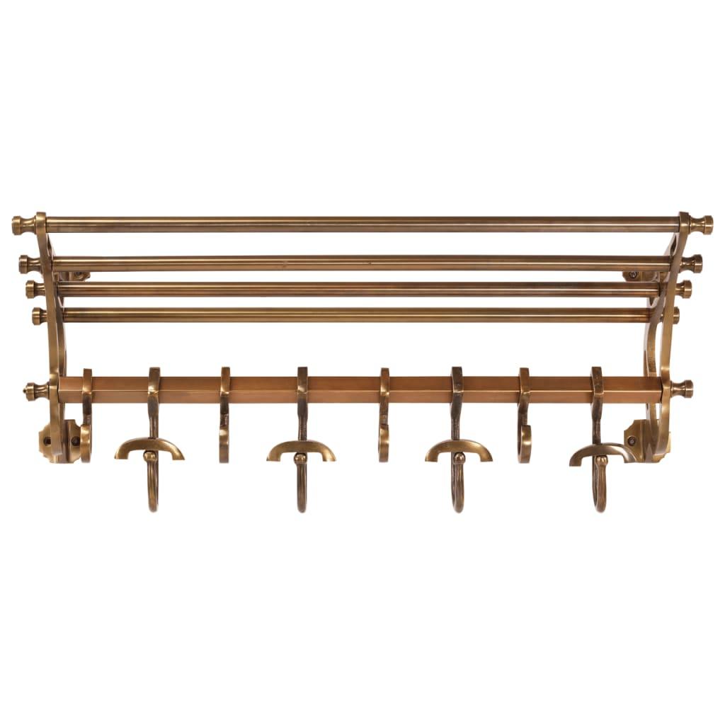 Soporte de equipaje con perchas de pared aluminio