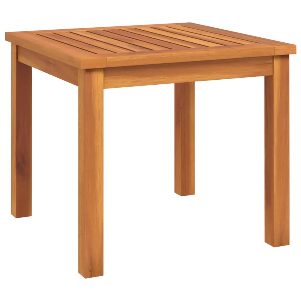 Mesa de centro de madera maciza de acacia