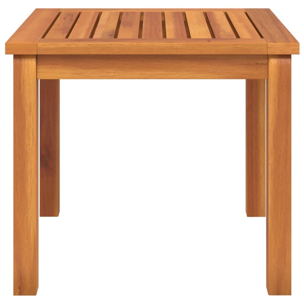 Mesa de centro de madera maciza de acacia