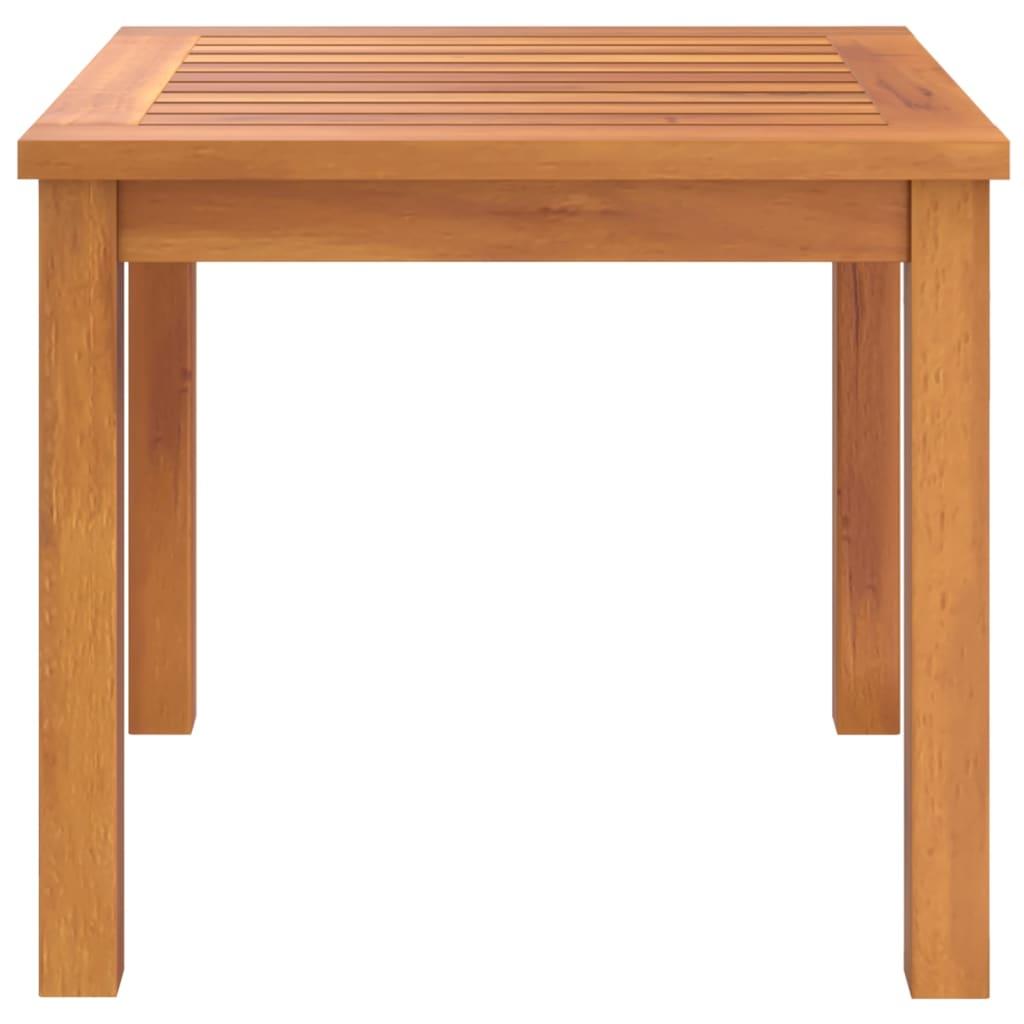 Mesa de centro de madera maciza de acacia