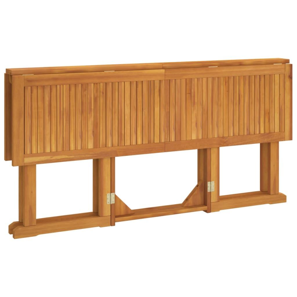 Mesa de jardín plegable Butterfly madera de teca