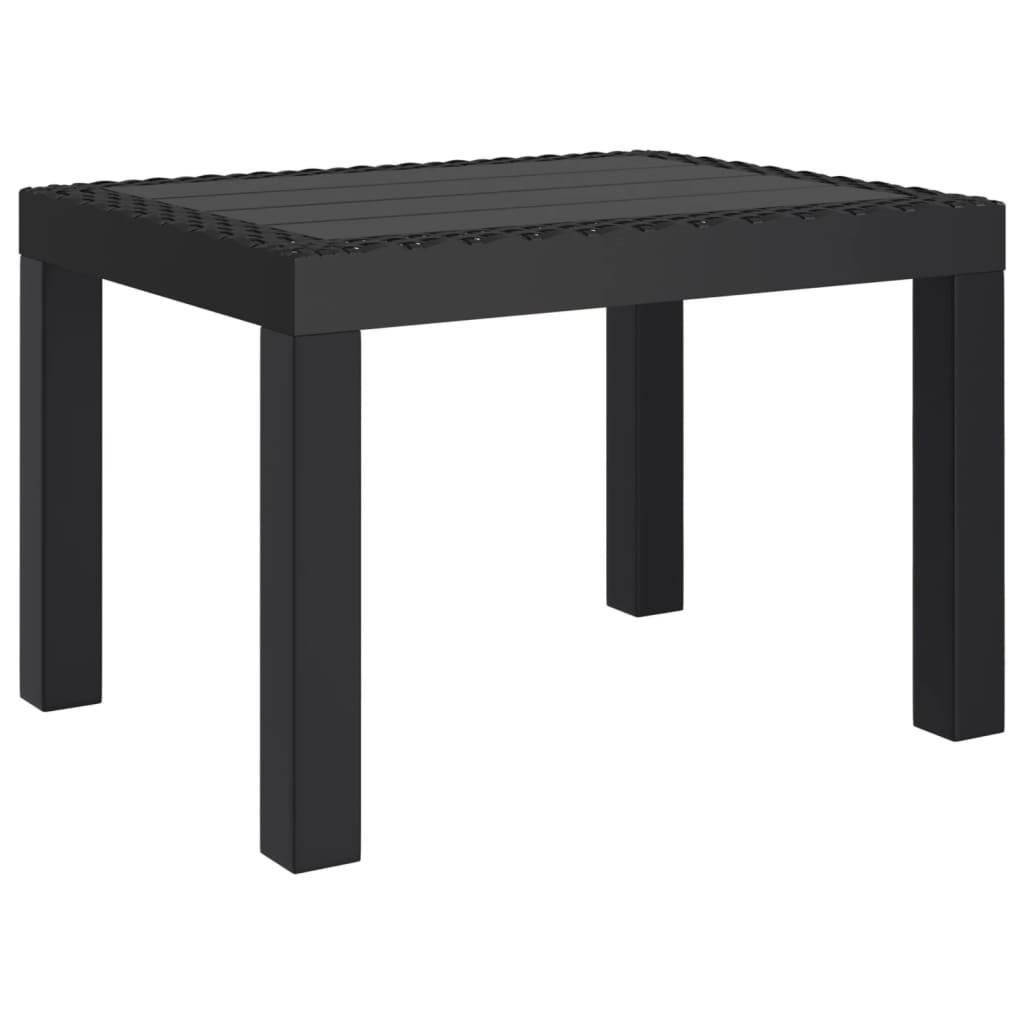 Mesa de jardín PP 59x47x40 cm