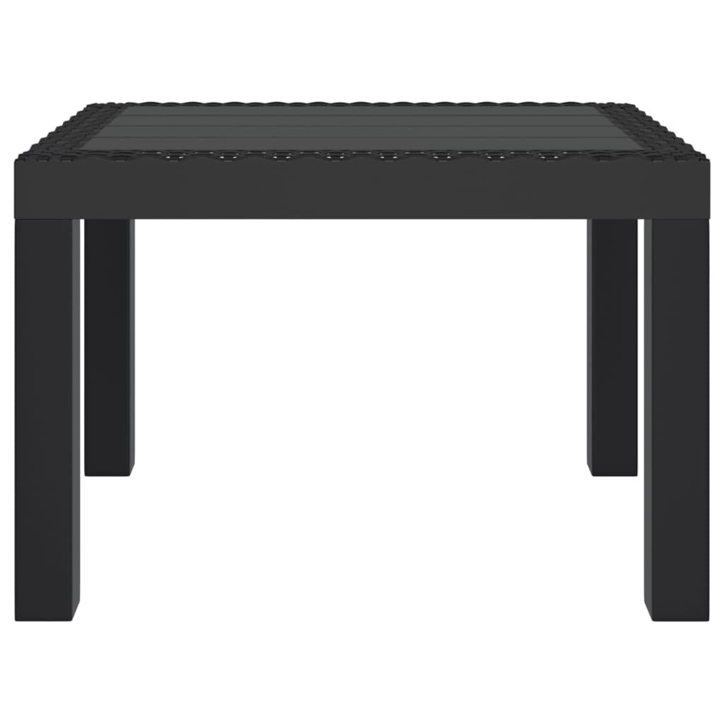 Mesa de jardín PP 59x47x40 cm