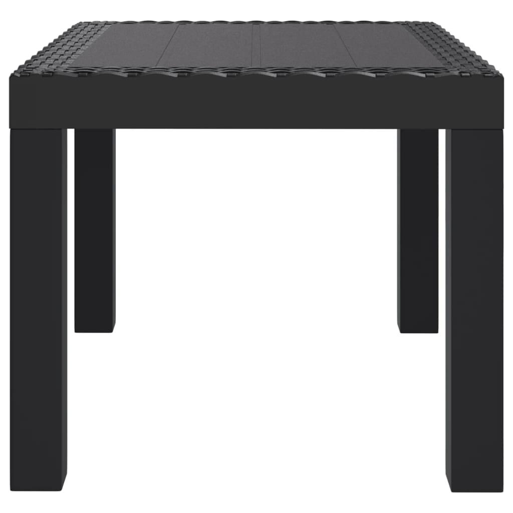 Mesa de jardín PP 59x47x40 cm