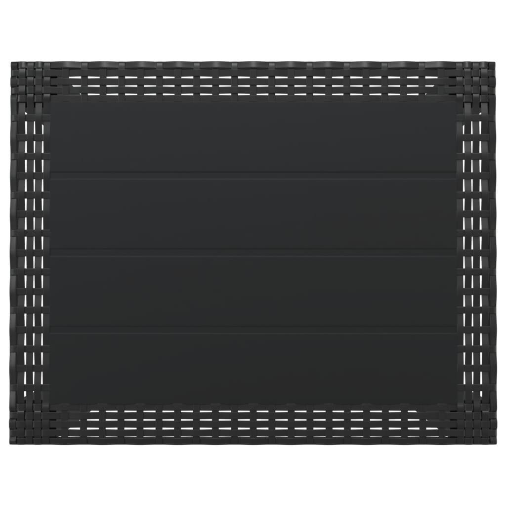 Mesa de jardín PP 59x47x40 cm