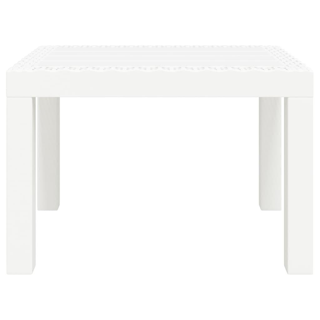 Mesa de jardín PP 59x47x40 cm
