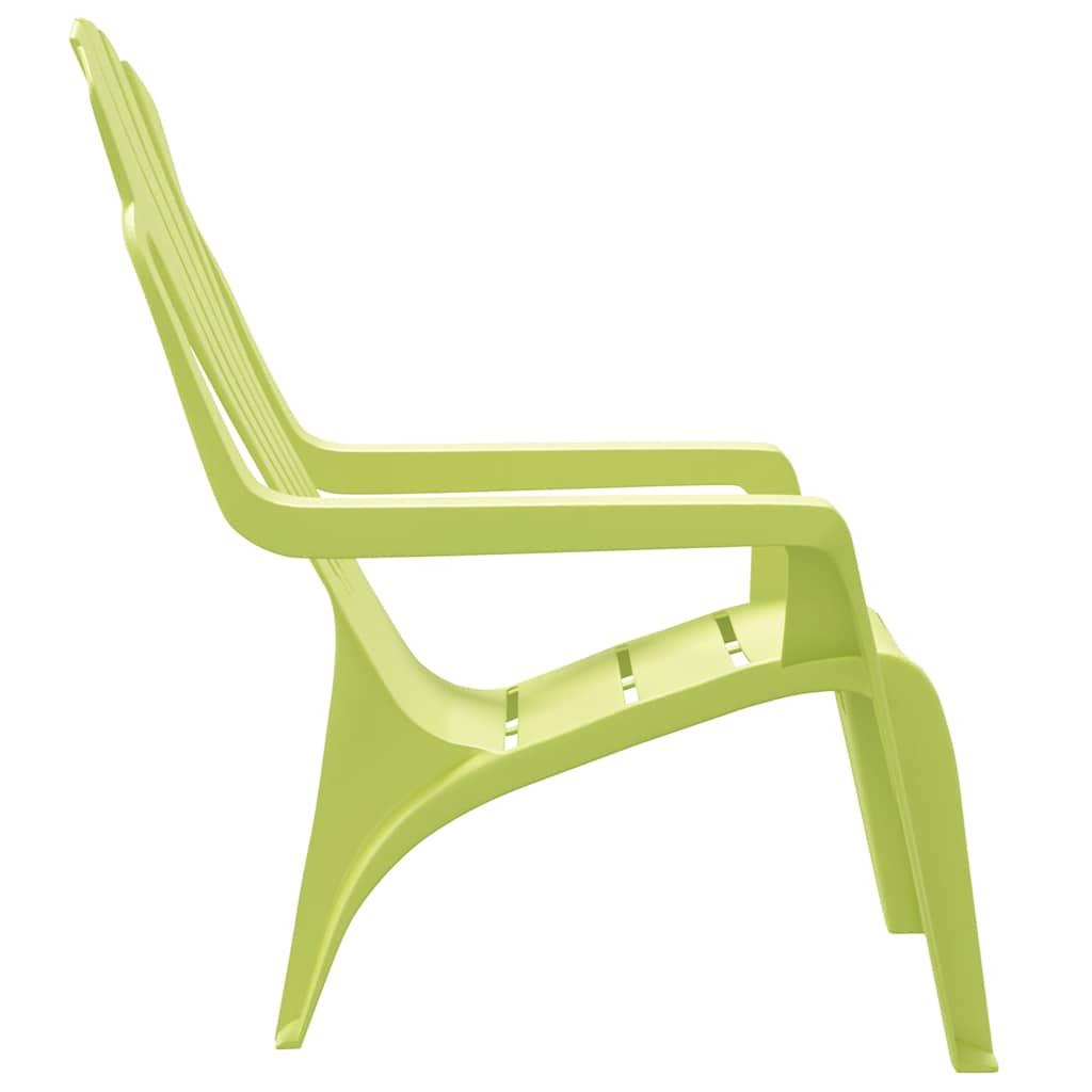 Sillas de jardín niños 2 uds aspecto madera PP 37x34x44 cm