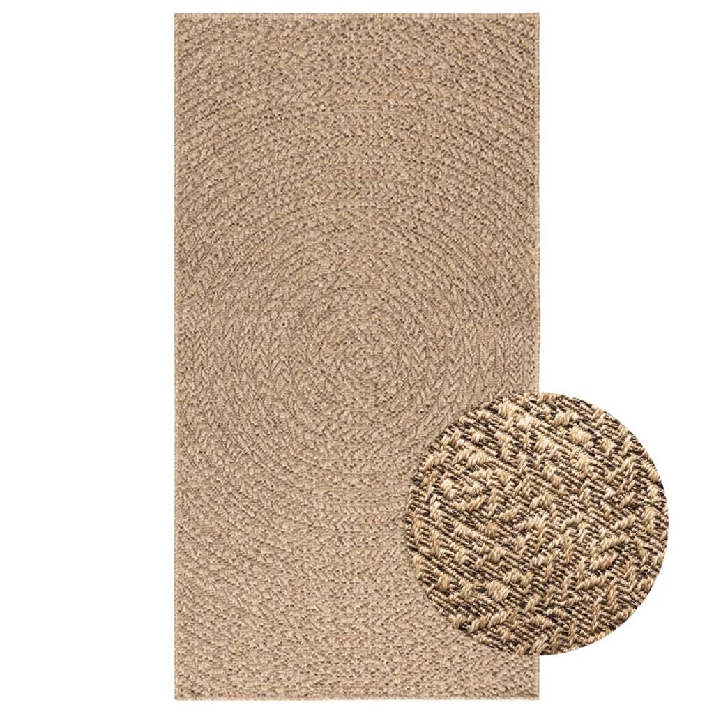 Alfombra ZIZUR apariencia de yute interior y exterior 160x230 cm