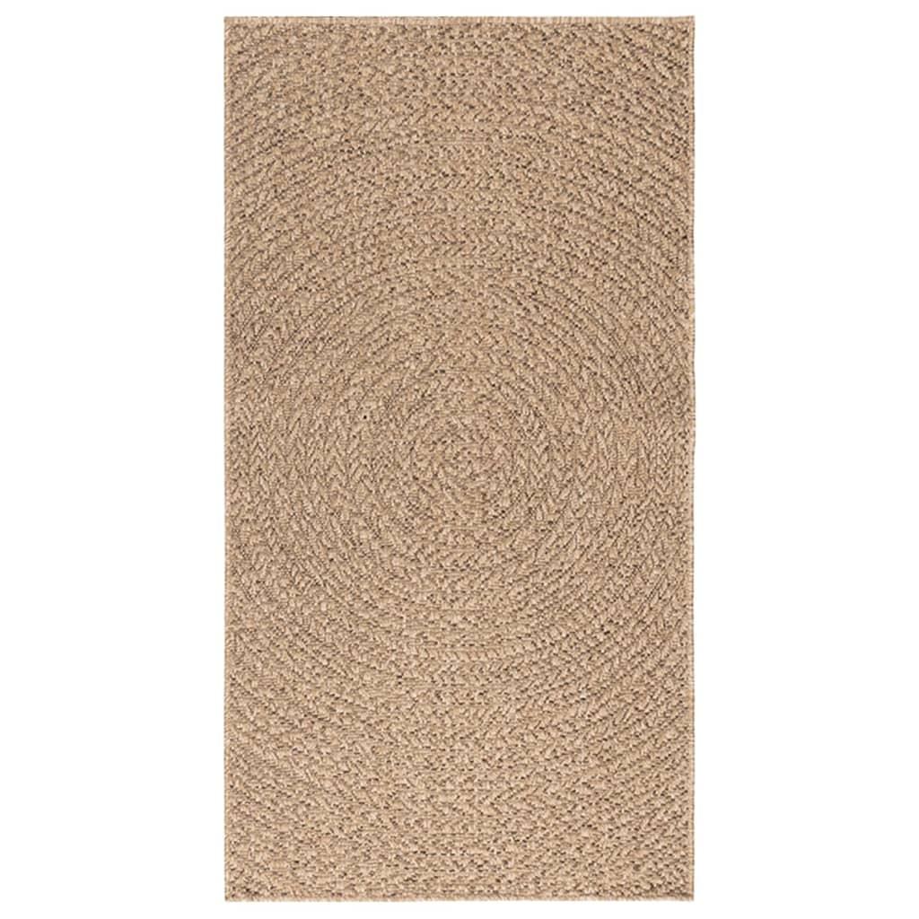 Alfombra ZIZUR apariencia de yute interior y exterior 160x230 cm