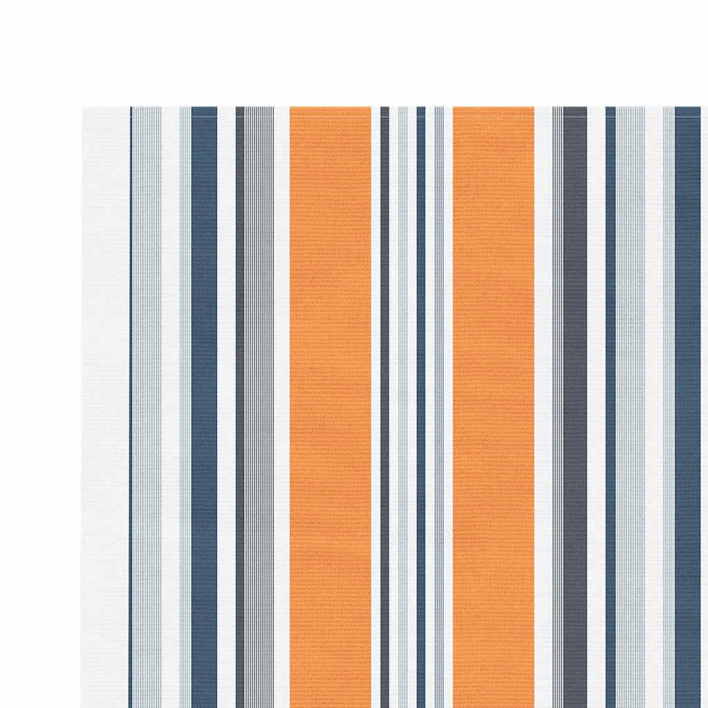 Tela de repuesto para toldo amarillo y naranja 4,5x3,5 m poliéster