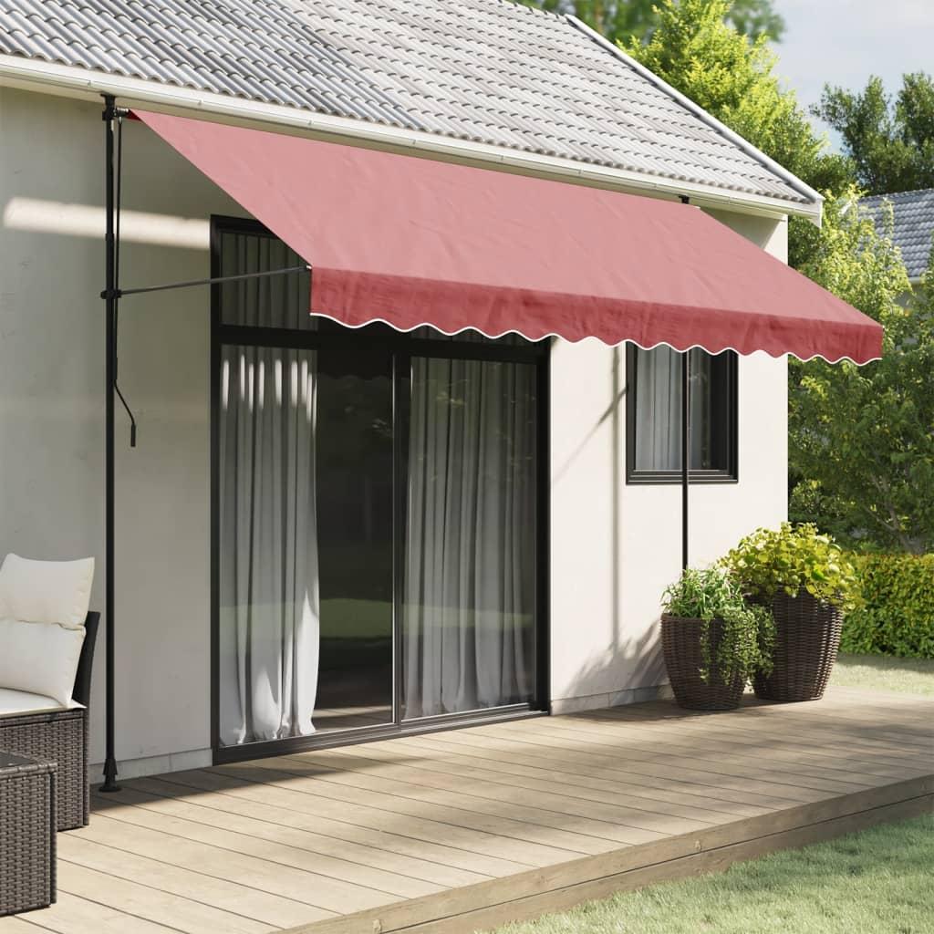Tela de cenefa de toldo de repuesto rayas amarillo y blanco 280x20 cm