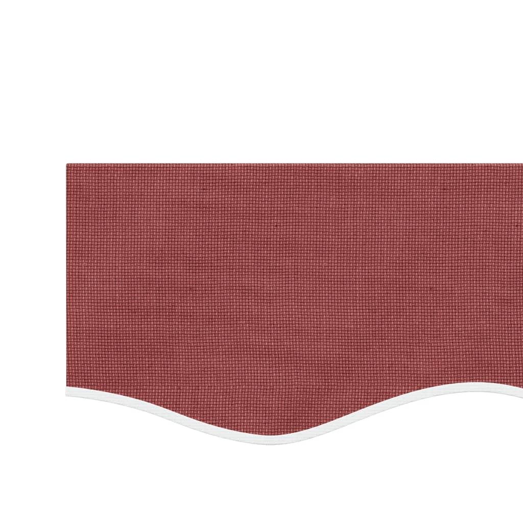 Tela de cenefa de toldo de repuesto rayas amarillo y blanco 280x20 cm