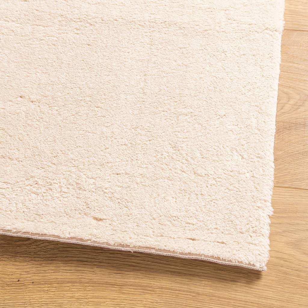 Alfombra de pelo corto suave lavable HUARTE antracita 200x280cm