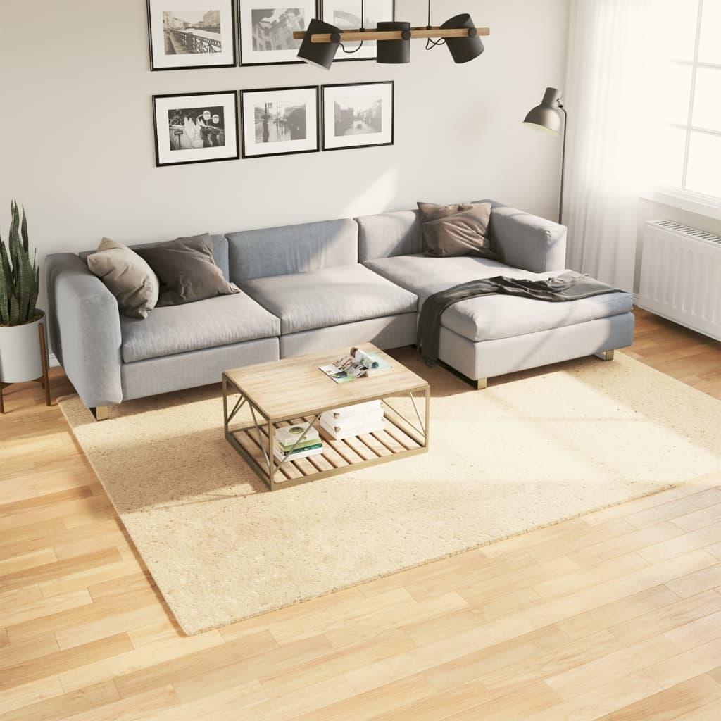 Alfombra de pelo corto suave lavable HUARTE antracita 200x280cm