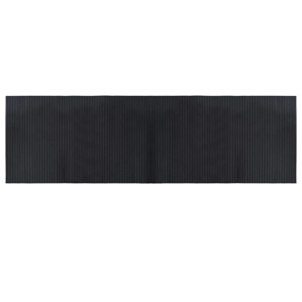 Alfombra rectangular bambú 60x200 cm