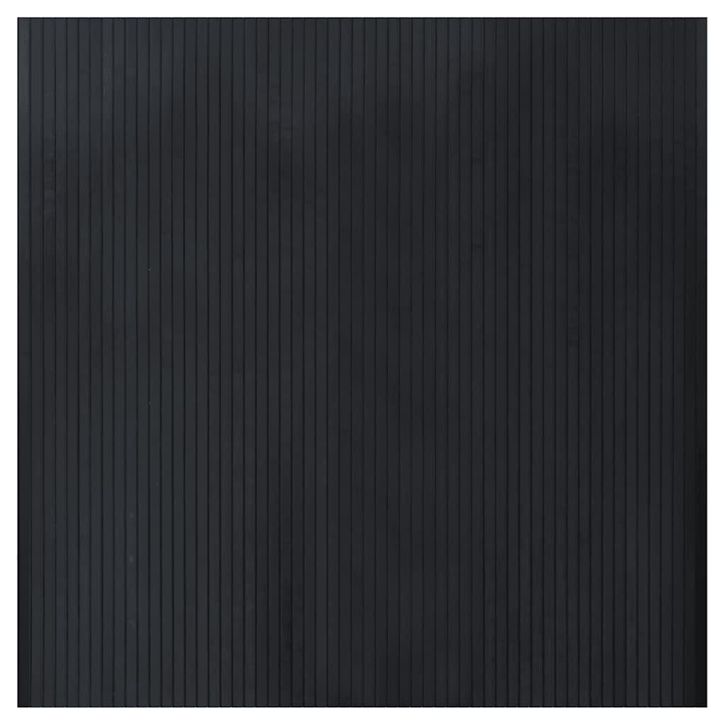 Alfombra rectangular bambú 100x100 cm