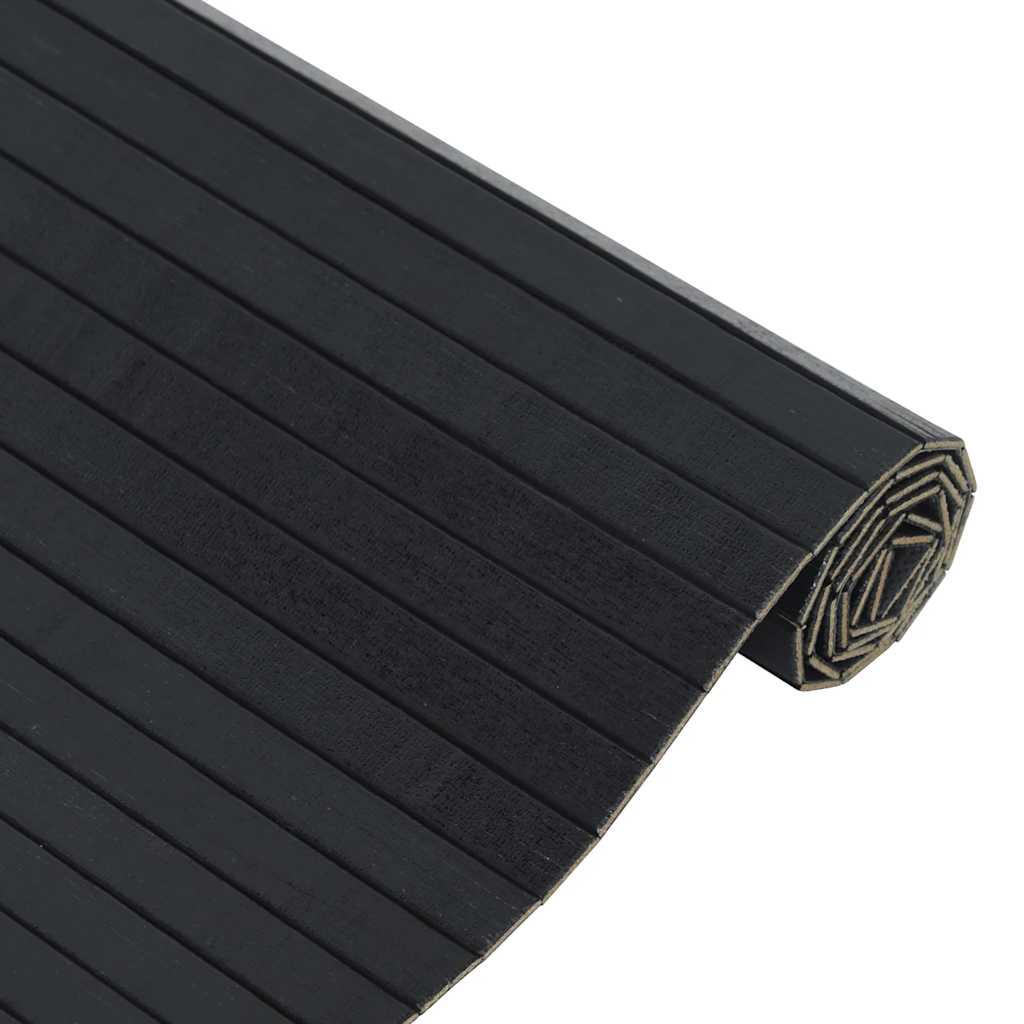 Alfombra rectangular bambú 100x100 cm