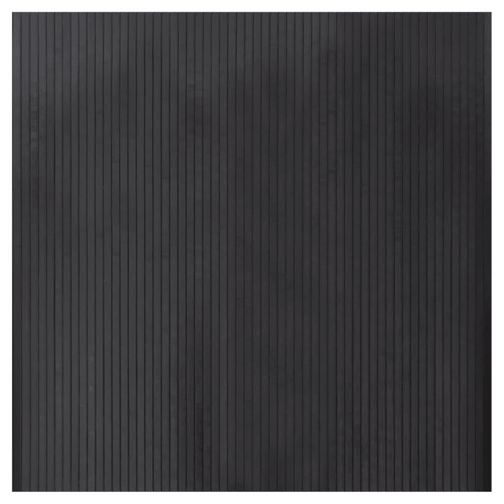 Alfombra rectangular bambú 100x100 cm