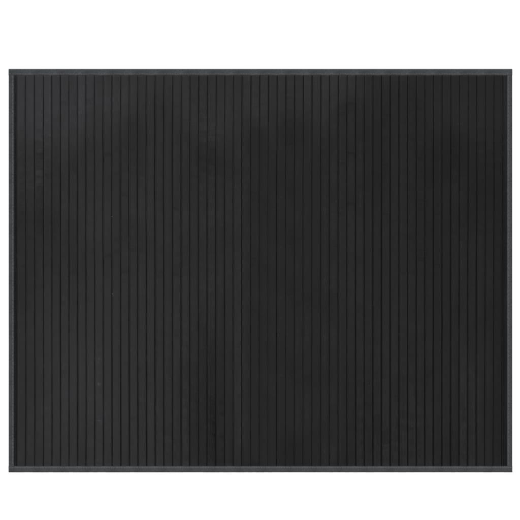 Alfombra rectangular bambú 80x100 cm