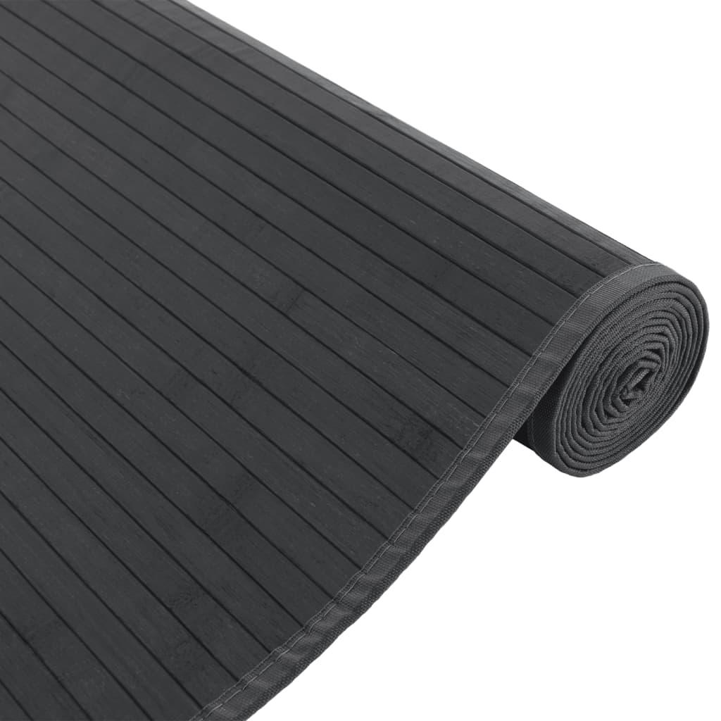 Alfombra rectangular bambú 80x100 cm