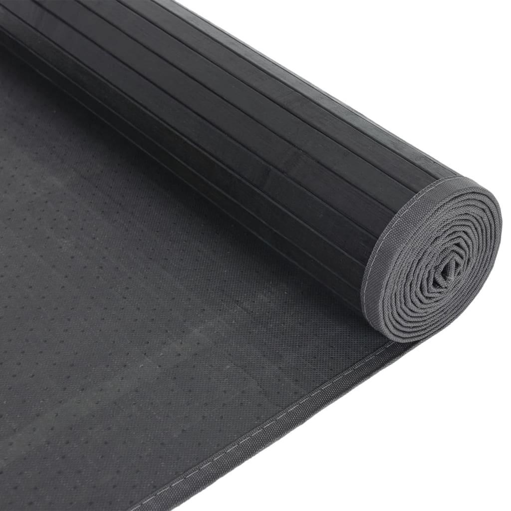 Alfombra rectangular bambú 80x100 cm